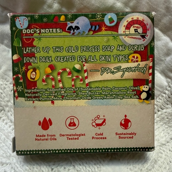 Dr. Squatch Ninny Scrubbins Men's Natural Soap - Limited Edition - Picture 4 of 9